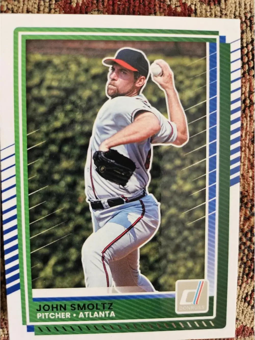 John Smoltz - HOF - 2025 Panini Donruss baseball - #53 - Braves - RAW Mint